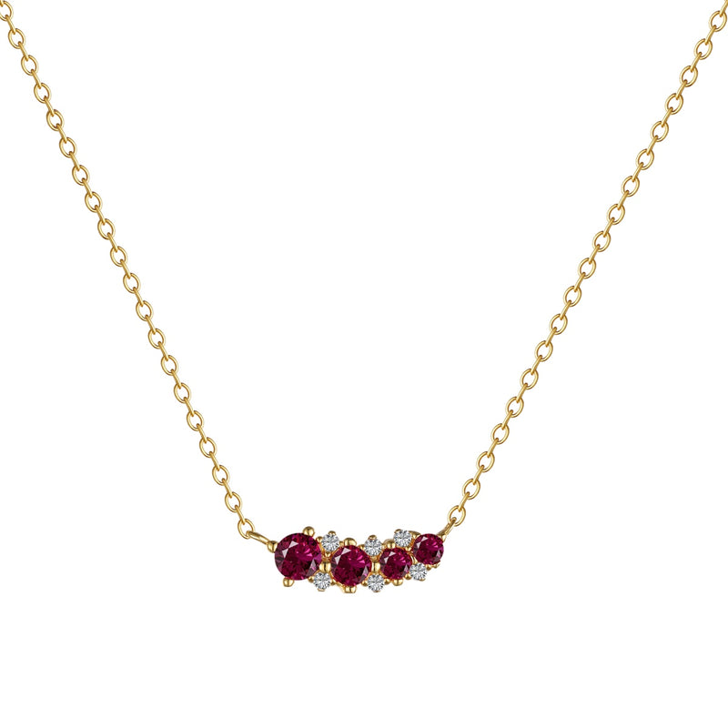 Crimson Charm Necklace