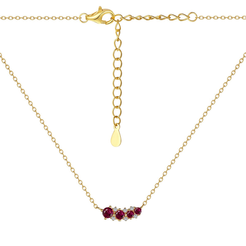 Crimson Charm Necklace