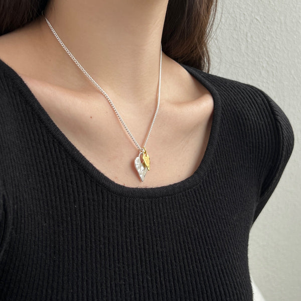 Dual Heart Harmony Necklace