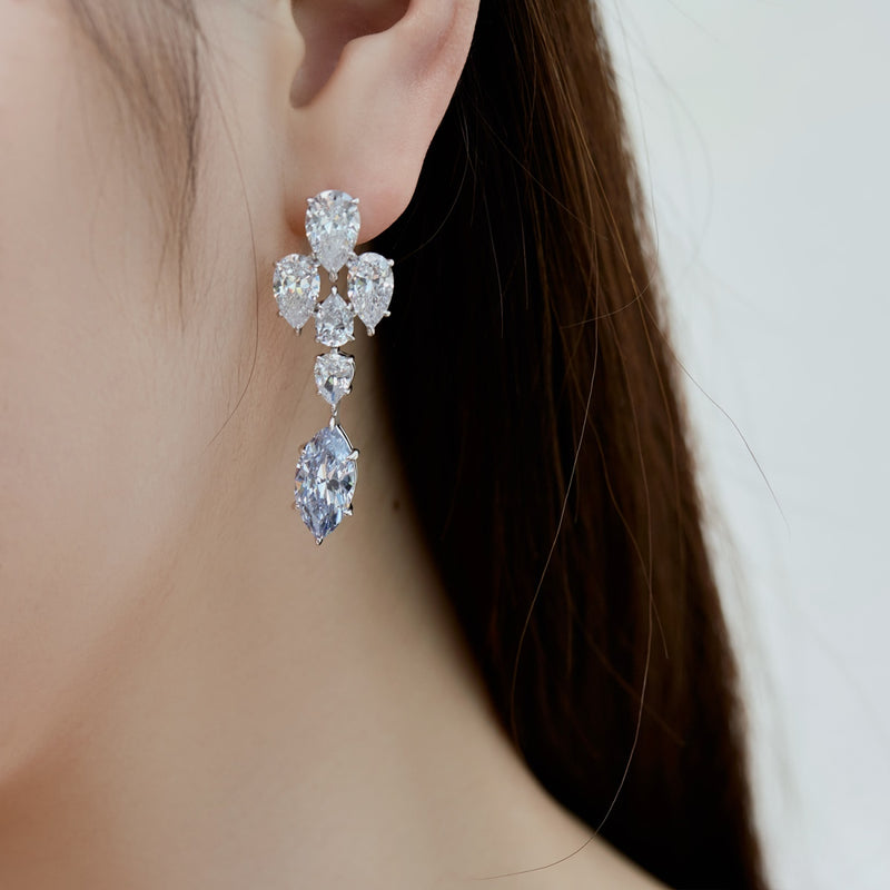 Marquise Cascade Elegance Earrings