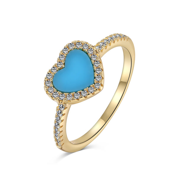 Eternal Heart Zircon Ring