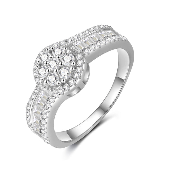 Elegance Halo Ring