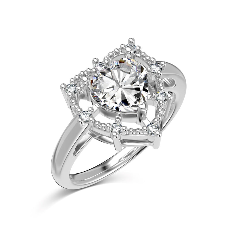 Heart's Embrace Ring