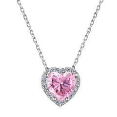 Blush Heart Radiance Necklace