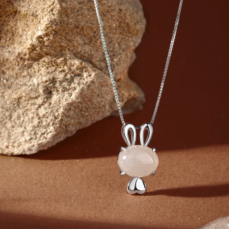 Moonlit Bunny Necklace