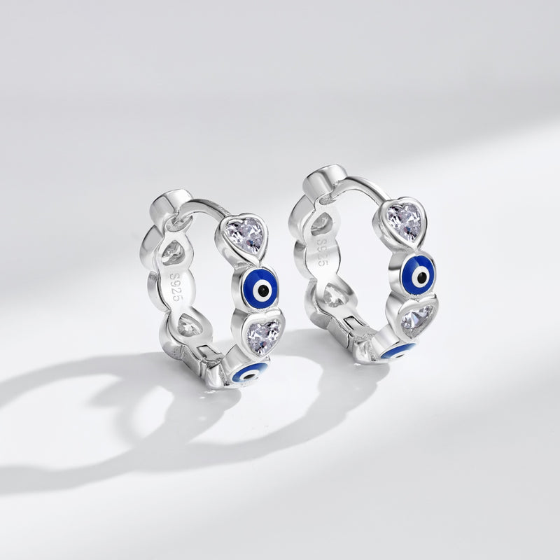 Heart &amp; Eye Protection Earrings