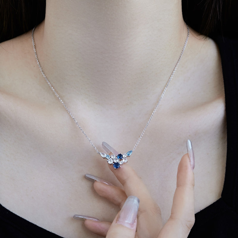 Celestial Cluster Necklace