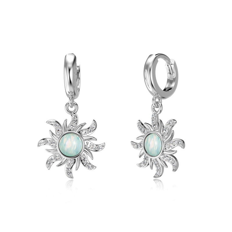 Sunlit Opal Radiance Earrings