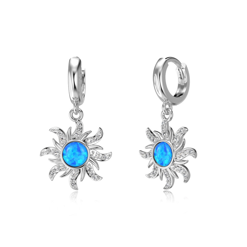 Sunlit Opal Radiance Earrings