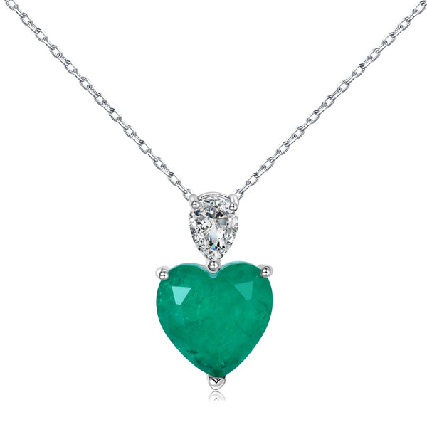 Emerald Heart Majesty Necklace