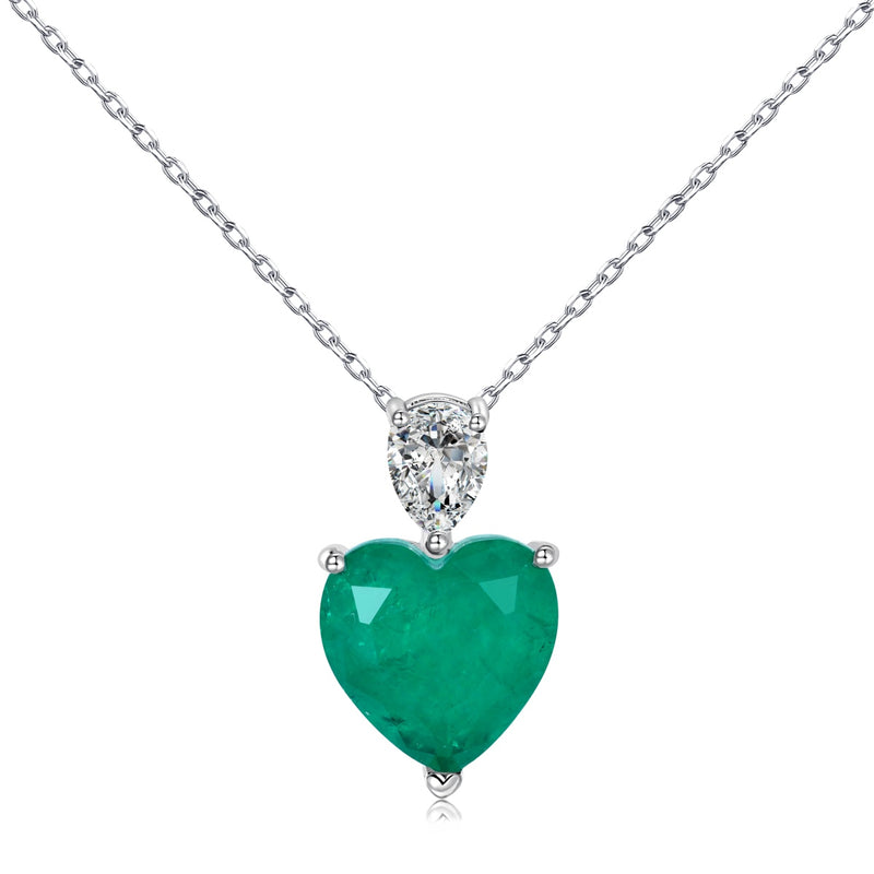 Emerald Heart Majesty Necklace