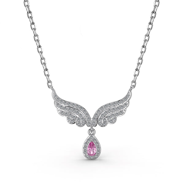 Celestial Angel Wing Necklace