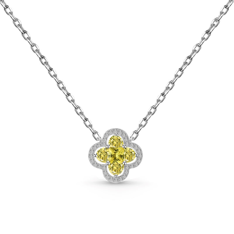 Radiant Clover Necklace