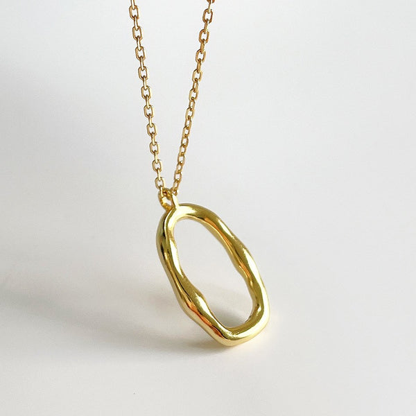 Golden Wave Necklace