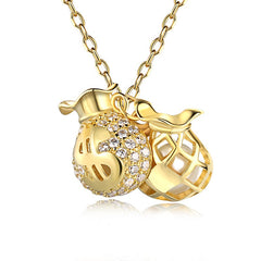 Golden Treasure Charm Necklace