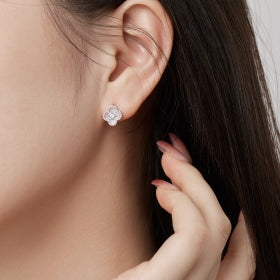 Radiant Halo Earrings