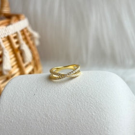 Golden Halo Ring