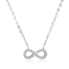 Infinity Zircon Necklace