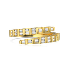 Baguette Wrap Ring