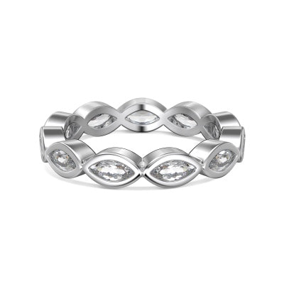 Marquise Elegance Eternity Ring