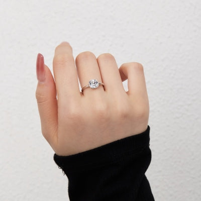 Classic Cushion Cut Duo Ring