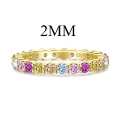 Rainbow Eternity Band