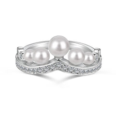 Pearl Crown Ring